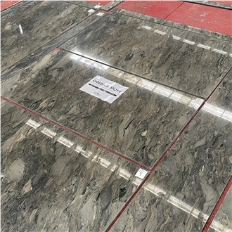 Lobby Brazil Blue Fusion Quartzite  Floor Tile