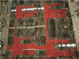Polished Good Quality Blue Fusion Quartzite  Floor Tile