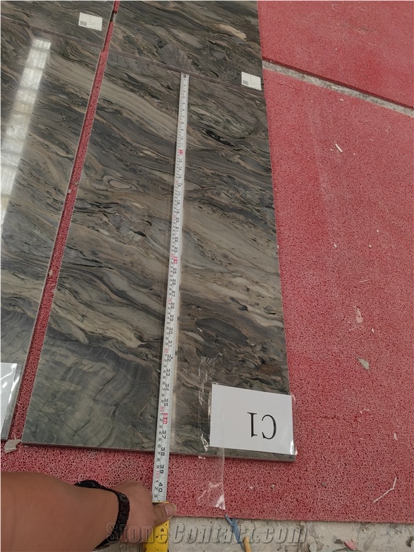 Polished Good Quality Blue Fusion Quartzite  Floor Tile