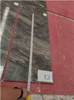 Polished Good Quality Blue Fusion Quartzite  Floor Tile
