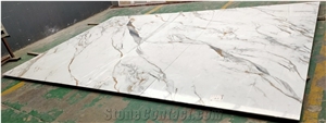SINTERED STONE  Carve Fish Maw Gold