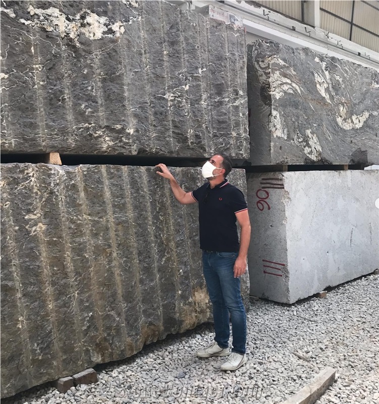 Titanium Iron Black Granite Blocks