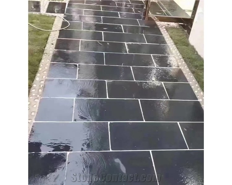Dark Gray Slate Slabs