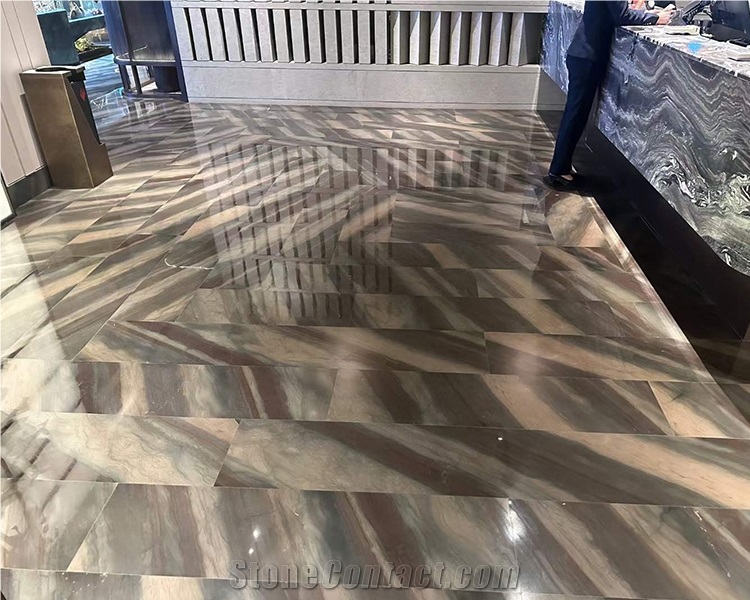 Elegant Brown Quartzite Slabs