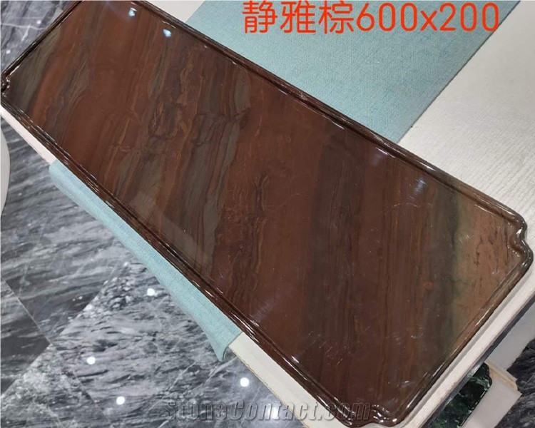 Elegant Brown Quartzite Slabs
