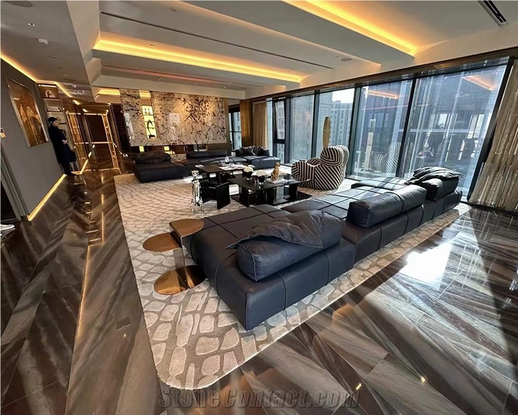 Elegant Brown Quartzite Slabs