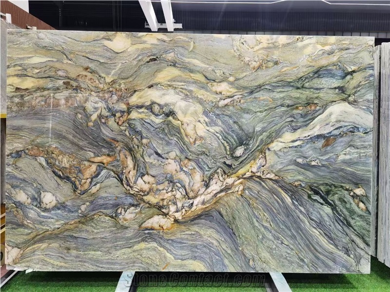 Fusion Blue Quartzite Slabs