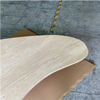 Nordic Travertine Coffee Table For Home