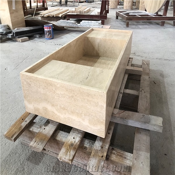 Travertine Bathroom Vanity Top With Sink