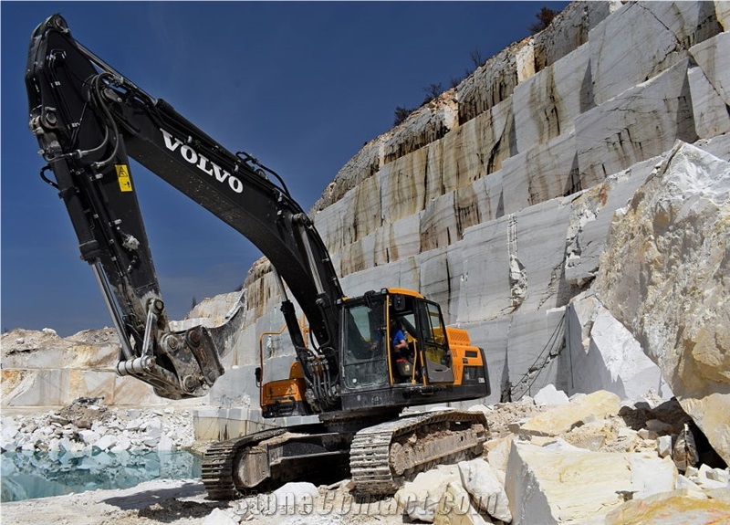 Sivec White Marble Blocks