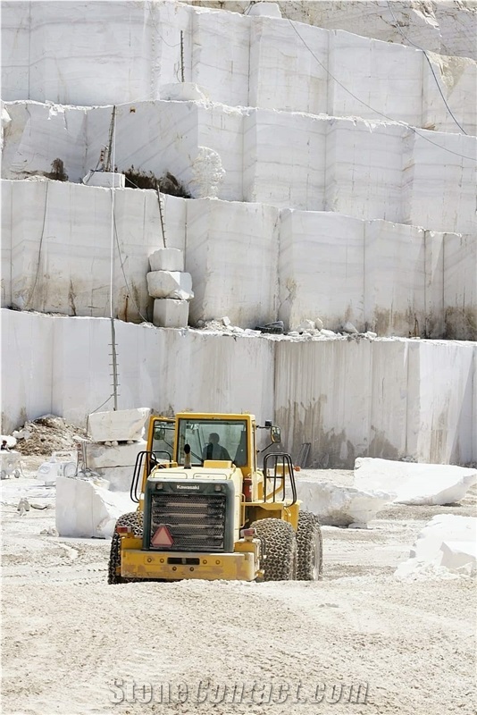 White Water Marble - Prilep White Marble Quarry