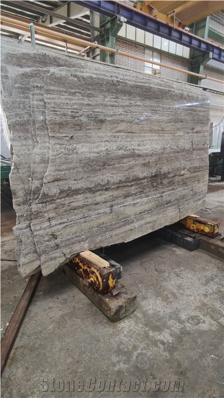 Silver Travertine Slabs And Tiles