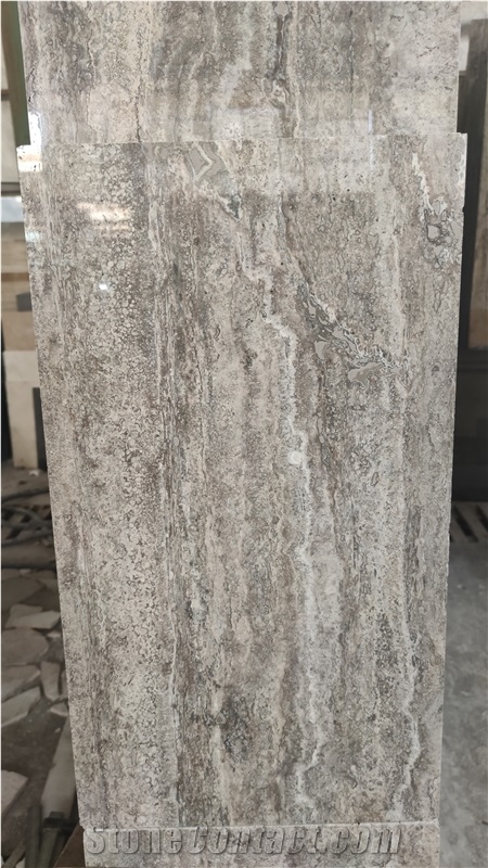 Silver Travertine Slabs And Tiles