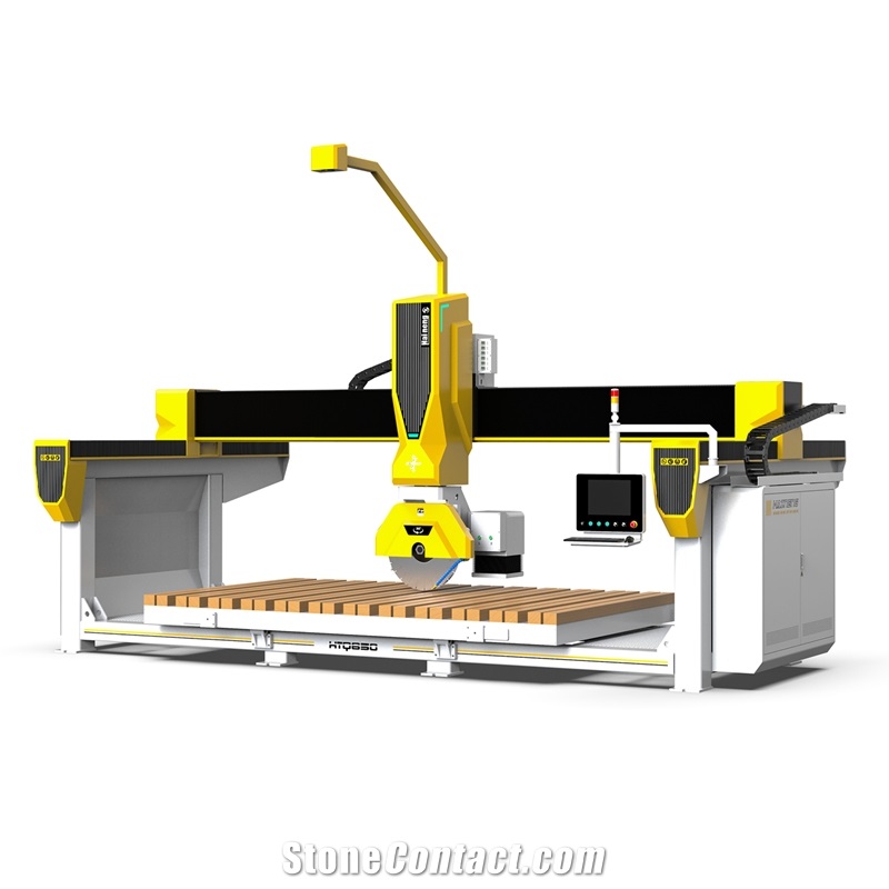 WSQ500/650  5 Axis CNC Bridge Saw For Kitchen Countertops