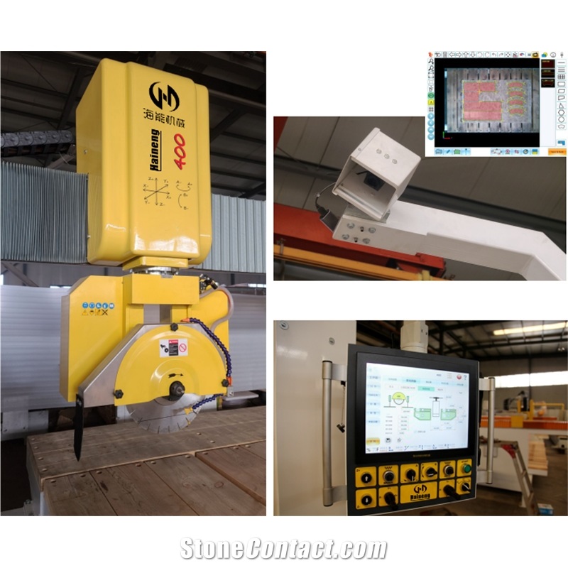 WZQ-400 Multi Function CNC 5 Axis Stone Bridge Cutting Machine