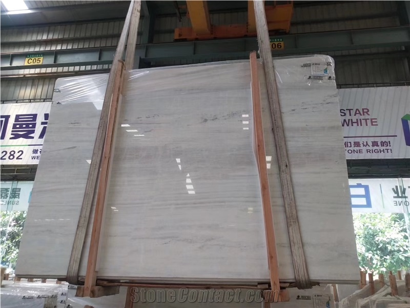 White Dolamite Marble Slabs