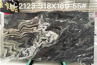 Azul Explosion Quartzite Slabs