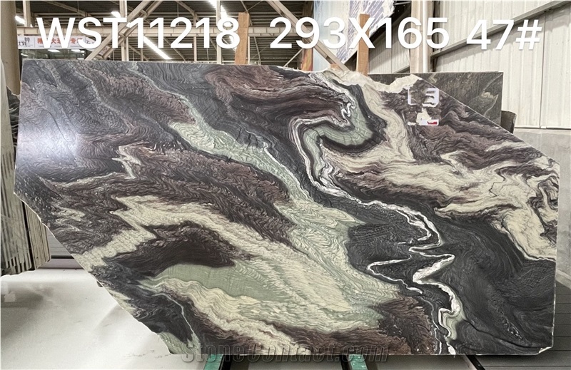 Azul Explosion Quartzite Slabs