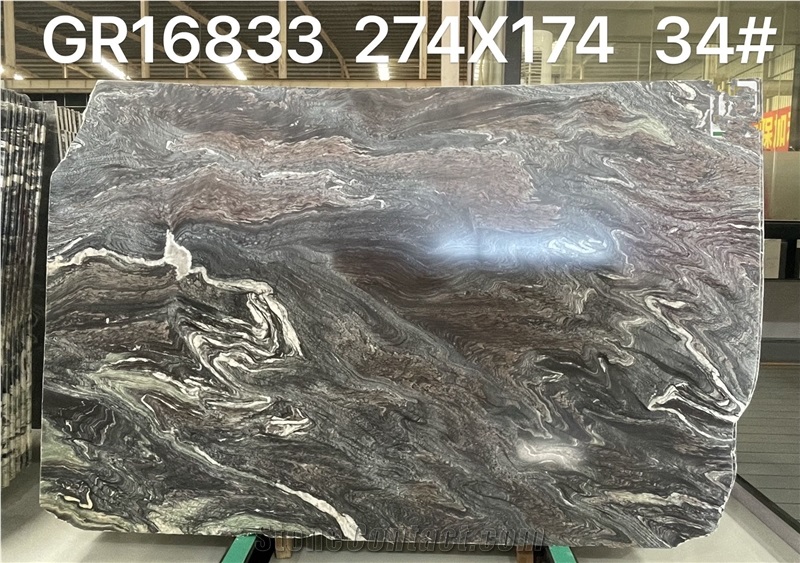 Azul Explosion Quartzite Slabs