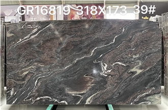 Italian Cipollino Ondulate Marble Slabs For Wall Decoration