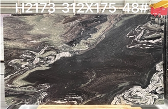 Italian Cipollino Ondulate Marble Slabs For Wall Decoration