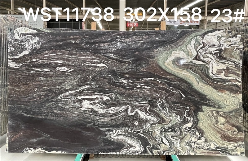 Luxury Stone Majestic Ocean Marble Slabs