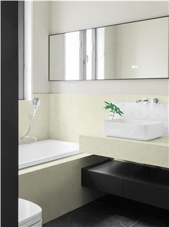 Artificial Stone Slab 18 20 30Mm White  Engineered Stone