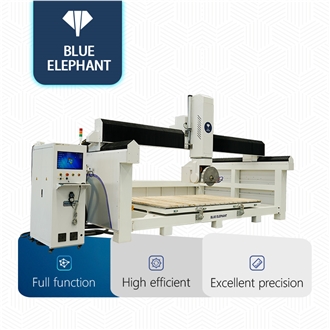 New Design 5 Axis CNC Stone Bridge Saw For Quartz Marble Granite