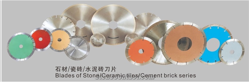 Blades Of Stone/Ceramic Tiles/Cement Brick Series