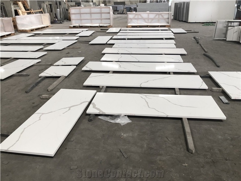 Calacatta White  Bathroom Vanity Tops