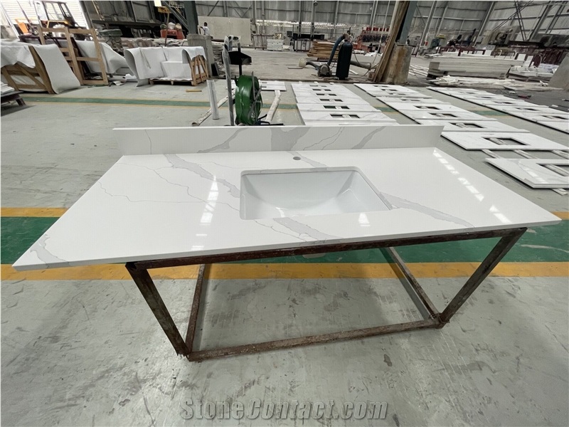 Calacatta White  Bathroom Vanity Tops