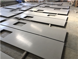 Grey Quartz Artificial Stone Countertops
