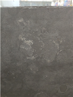 China Blue Limestone Slabs Brushed