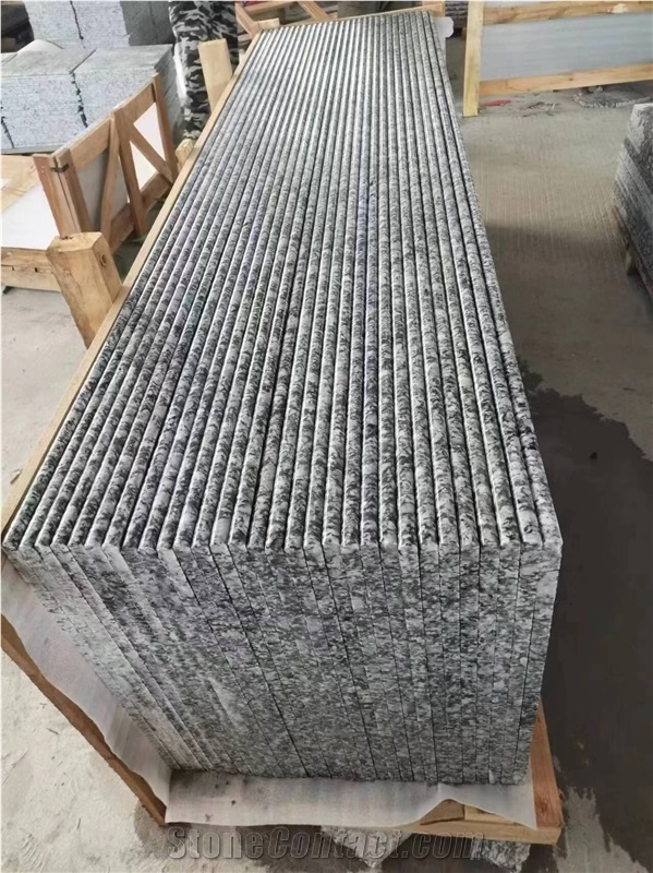 China Wave White Granite Kitchen Countertops