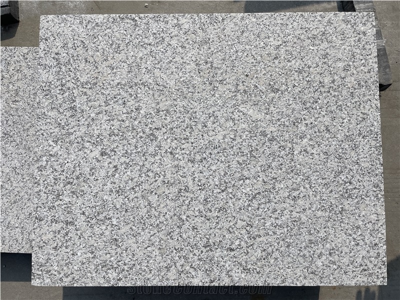 New Grey Granite G602 Tiles In Flamed Surface