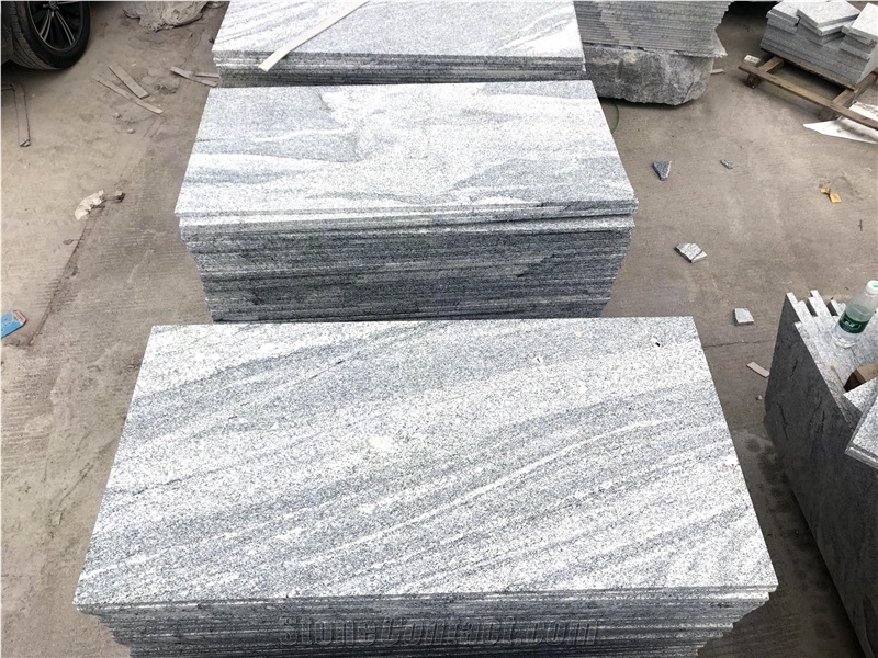 New Juparana Grey Granite Tiles