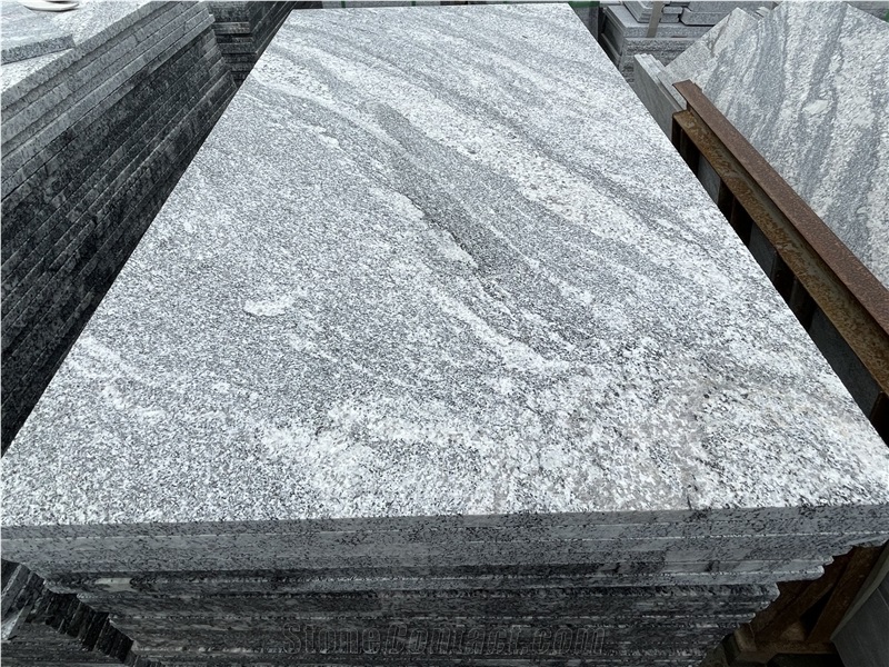 New Juparana Grey Granite Tiles