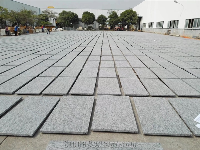 Olive Green Granite Floor Tiles For Projects