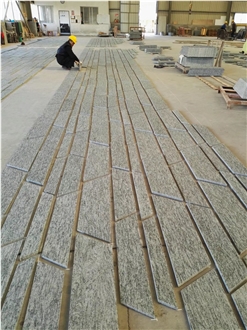 Olive Green Granite Floor Tiles For Projects