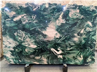 Imported Green Quartzite Masi Quartzite Slabs For Kitchen