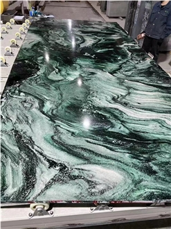 Imported Green Quartzite Masi Quartzite Slabs For Kitchen