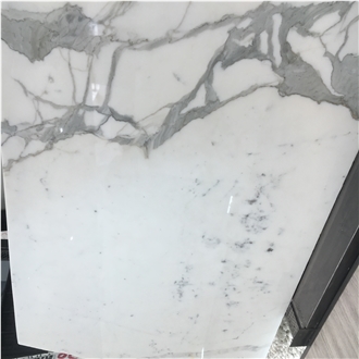Italy Luxury Marble Slabs Calacatta Macchia Slab For Kitchen
