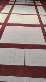 Light Beige Limestone Panels Moca Cream 3D Cnc Wall Panels