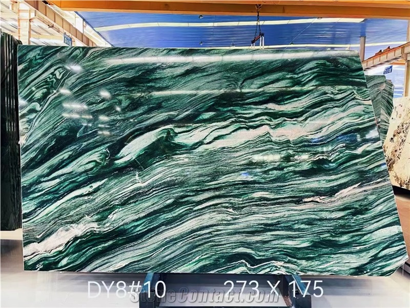 Luxury Green Quartzite Verde Lapponia Quartzite Slabs