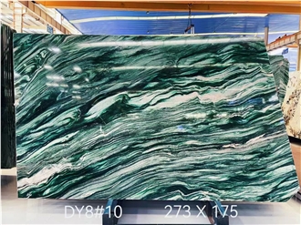 Luxury Green Quartzite Verde Lapponia Quartzite Slabs