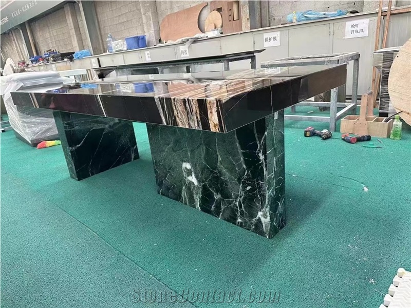 Luxury Marble New White Beauty Hotel Restaurant Dining Table