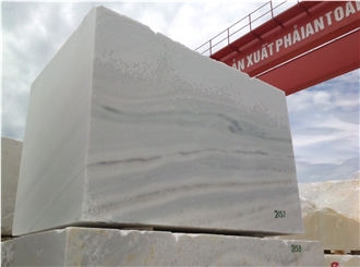 Vietnam White Marble Blocks