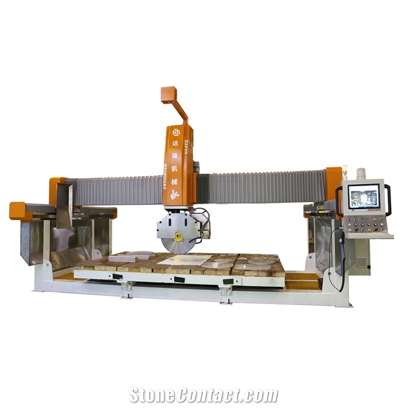 5 Axis Cnc Stone Bridge Cutting Saw