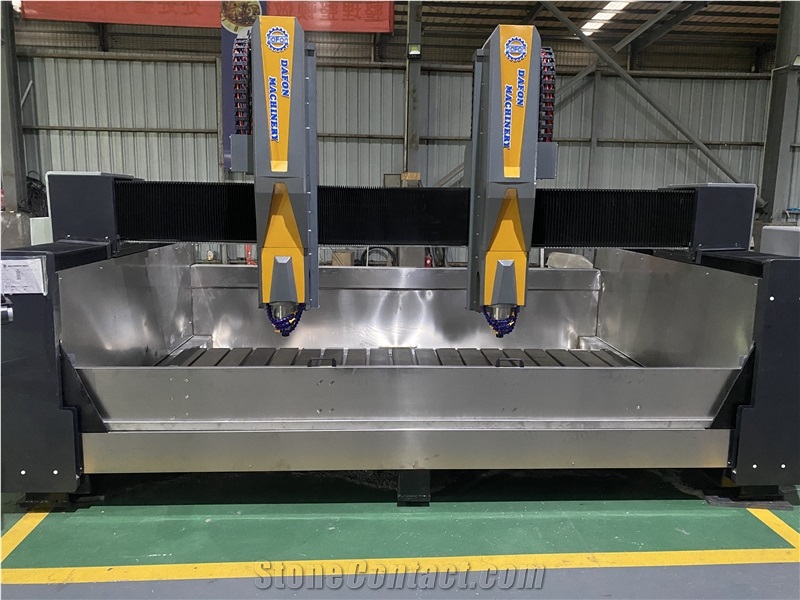 Double-Head CNC Stone Engraving Machine