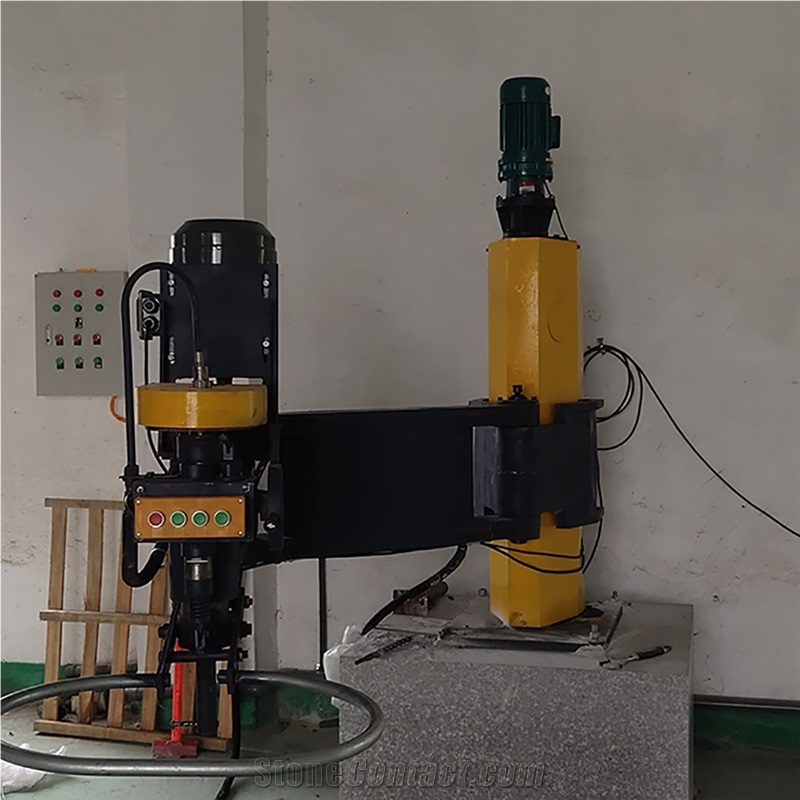 Single Head Manual Arm Polishing Machine For Granite Marble